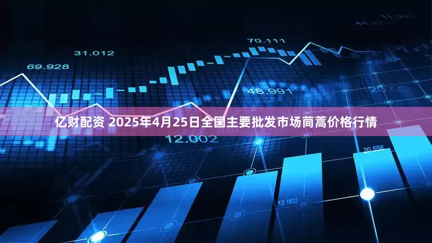 亿财配资 2025年4月25日全国主要批发市场茼蒿价格行情